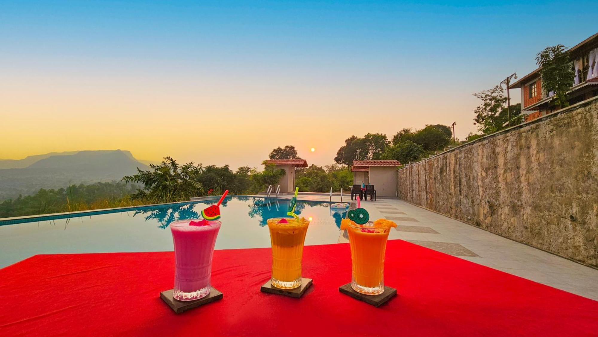 Shinde'S Tikona Valley Farm Villa ปูเน่ ภายนอก รูปภาพ