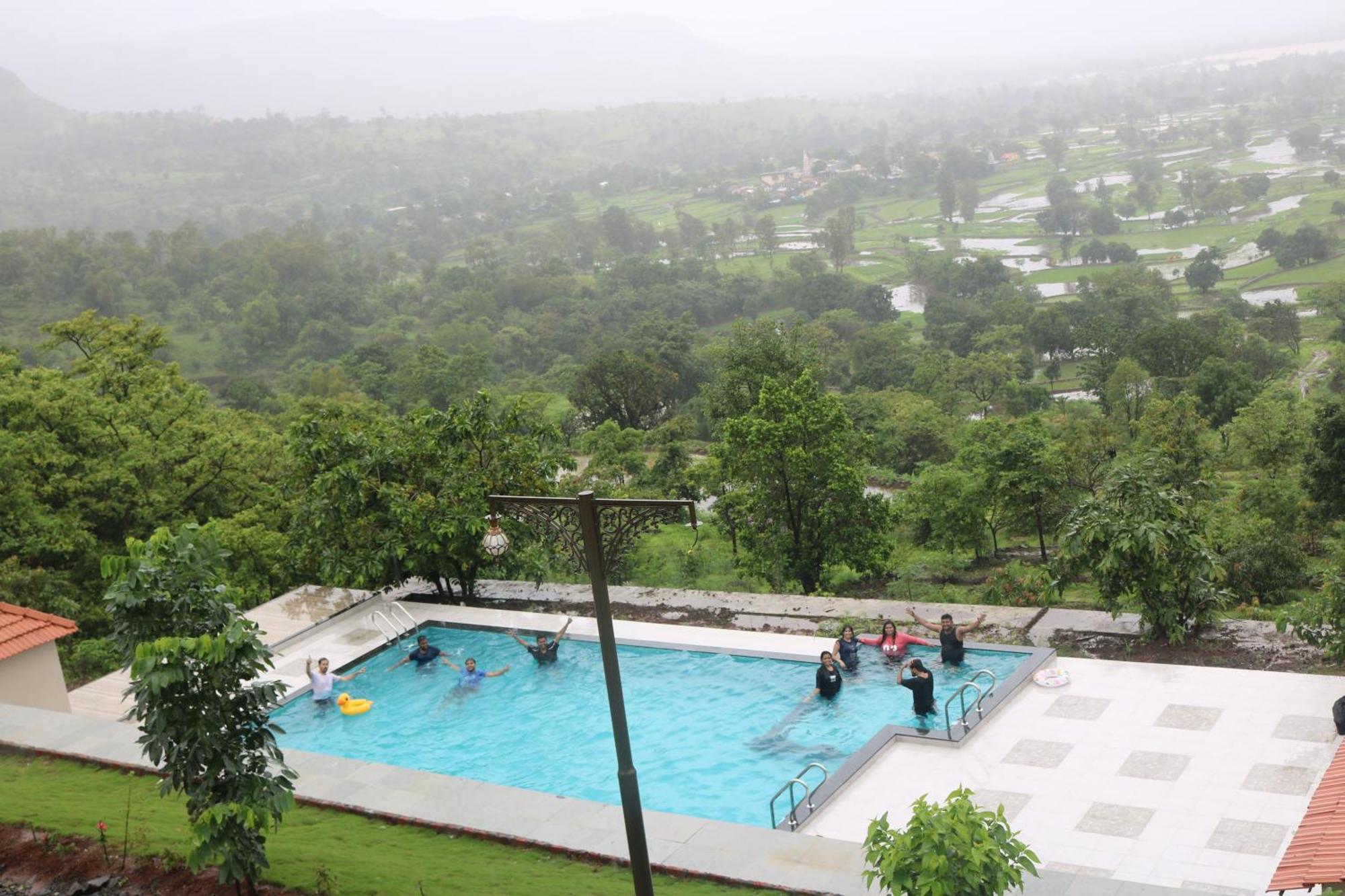 Shinde'S Tikona Valley Farm Villa ปูเน่ ภายนอก รูปภาพ